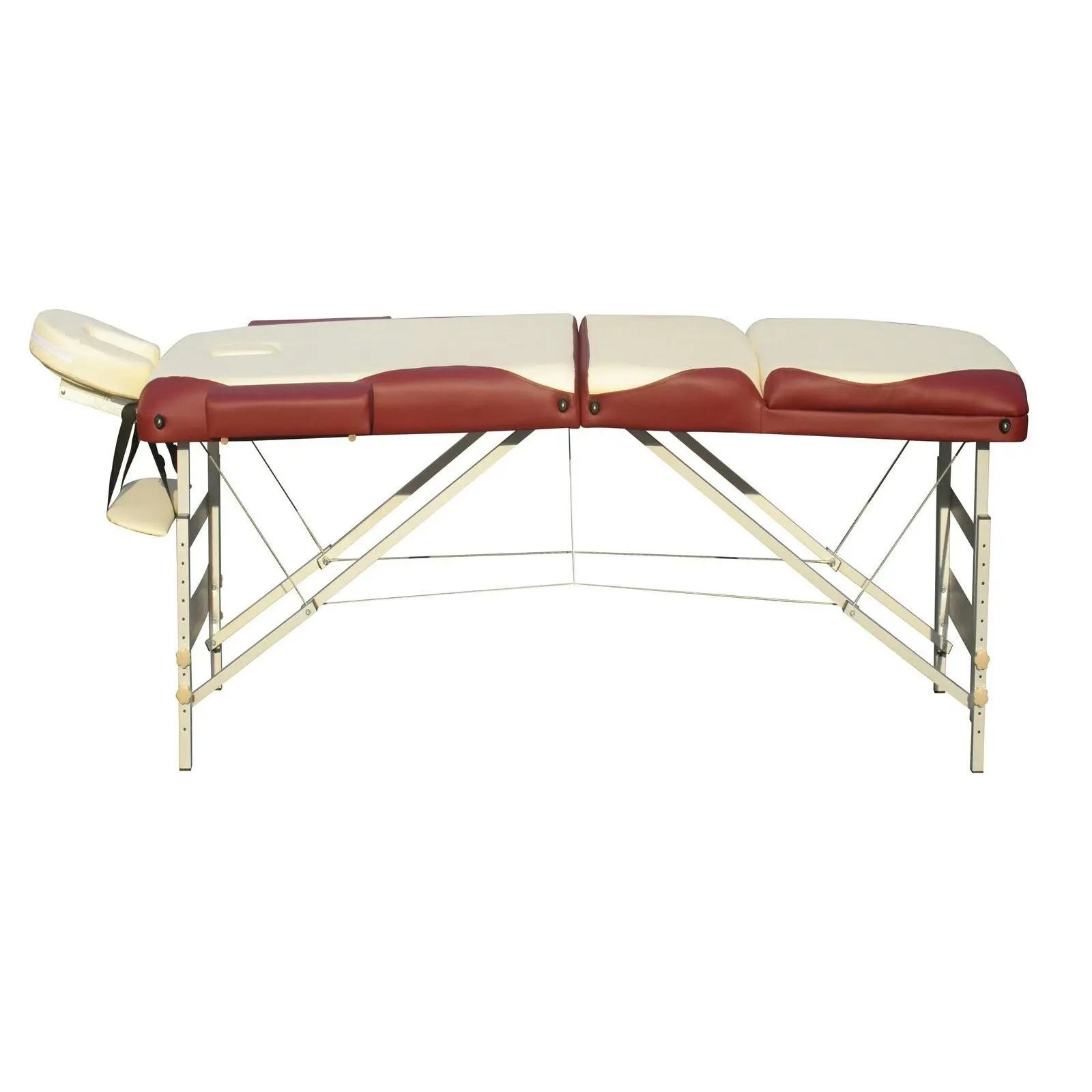 3 Fold Portable Aluminium Massage Table Bed Beauty Therapy