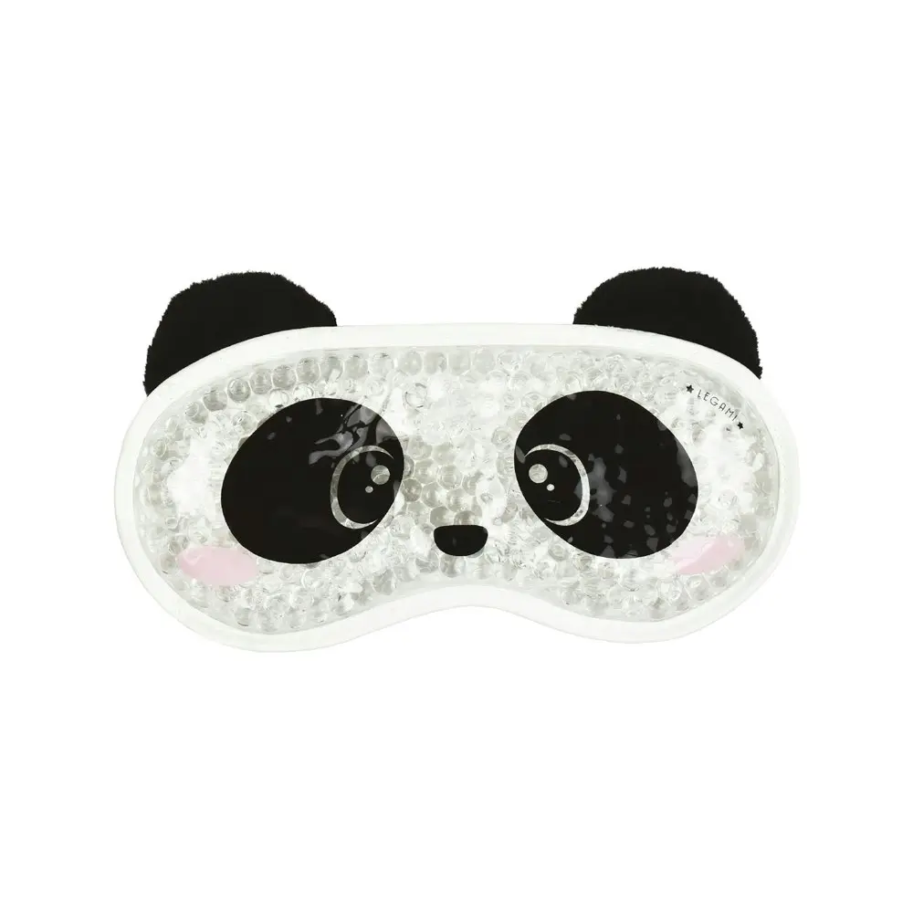 2x Legami Gel Eye Mask/Sleeping Blindfold Hot/Cold Compress Pad Chill Out Panda