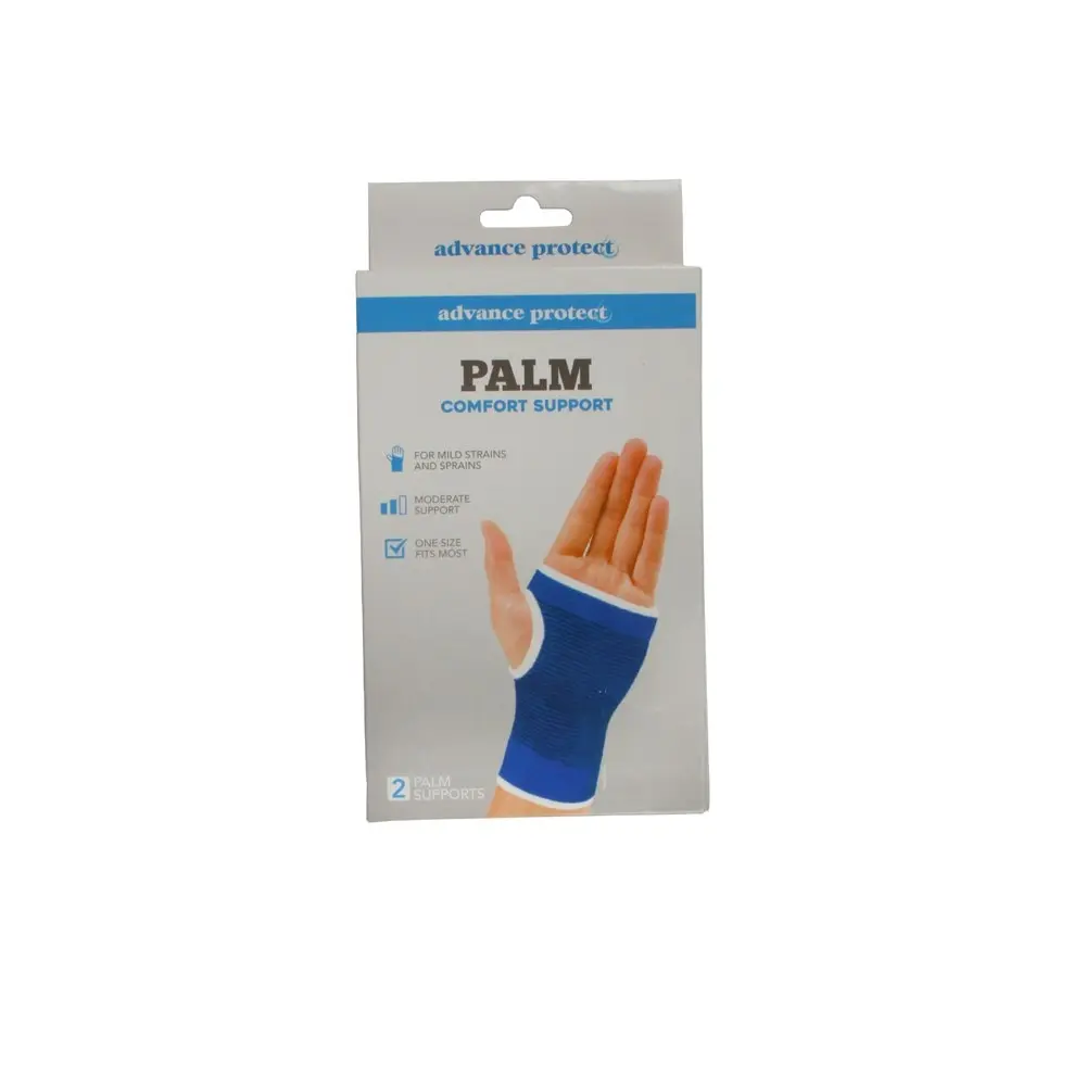 6x 2pc Advance Protect Palm Support Compression Sleeves Wrist Pain Relief 10x8cm