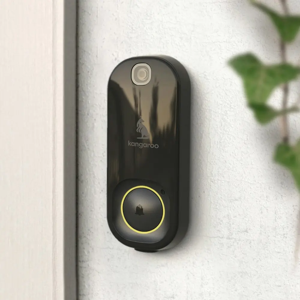 Kangaroo Waterproof Smart Doorbell Camera Wi-Fi Connectivity Portable Bell