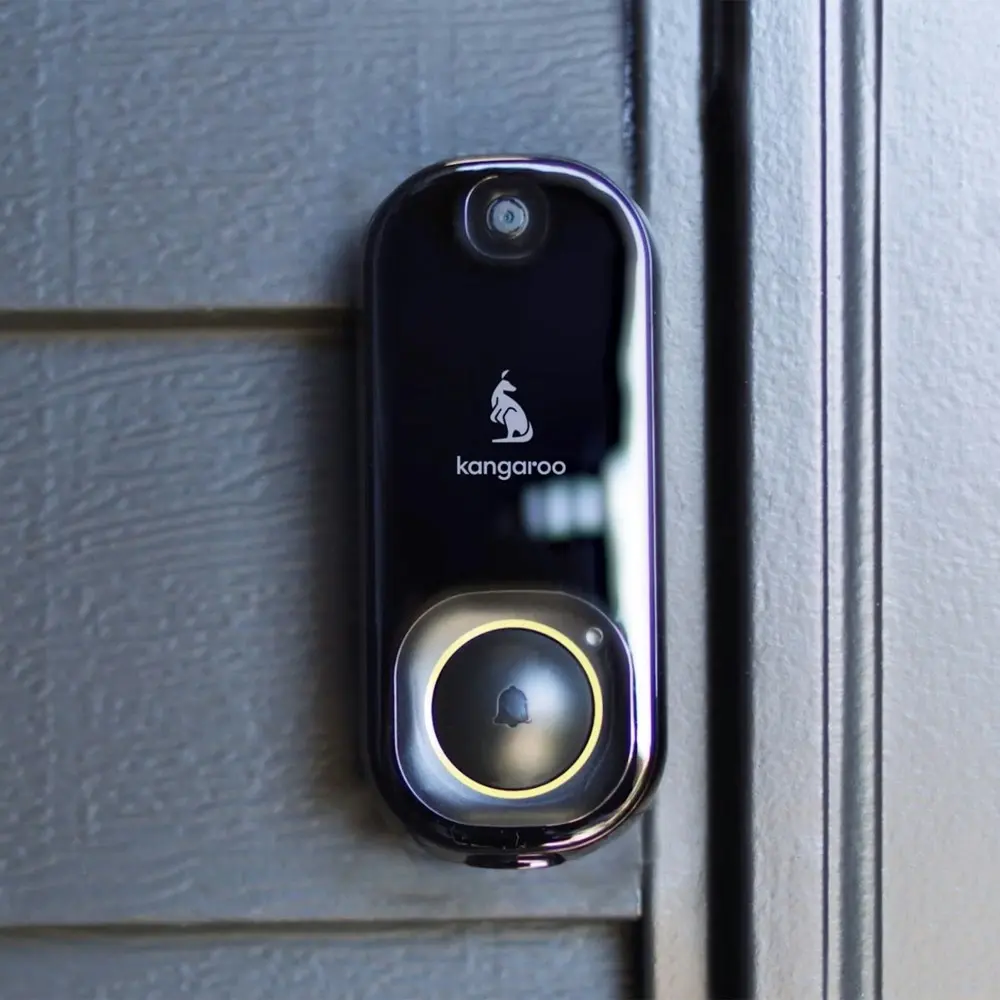 Kangaroo Waterproof Smart Doorbell Camera Wi-Fi Connectivity Portable Bell