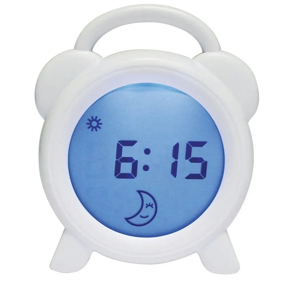 Roger Armstrong Sleep Trainer Toddler Clock w/ Night Light/Alarm for Kids