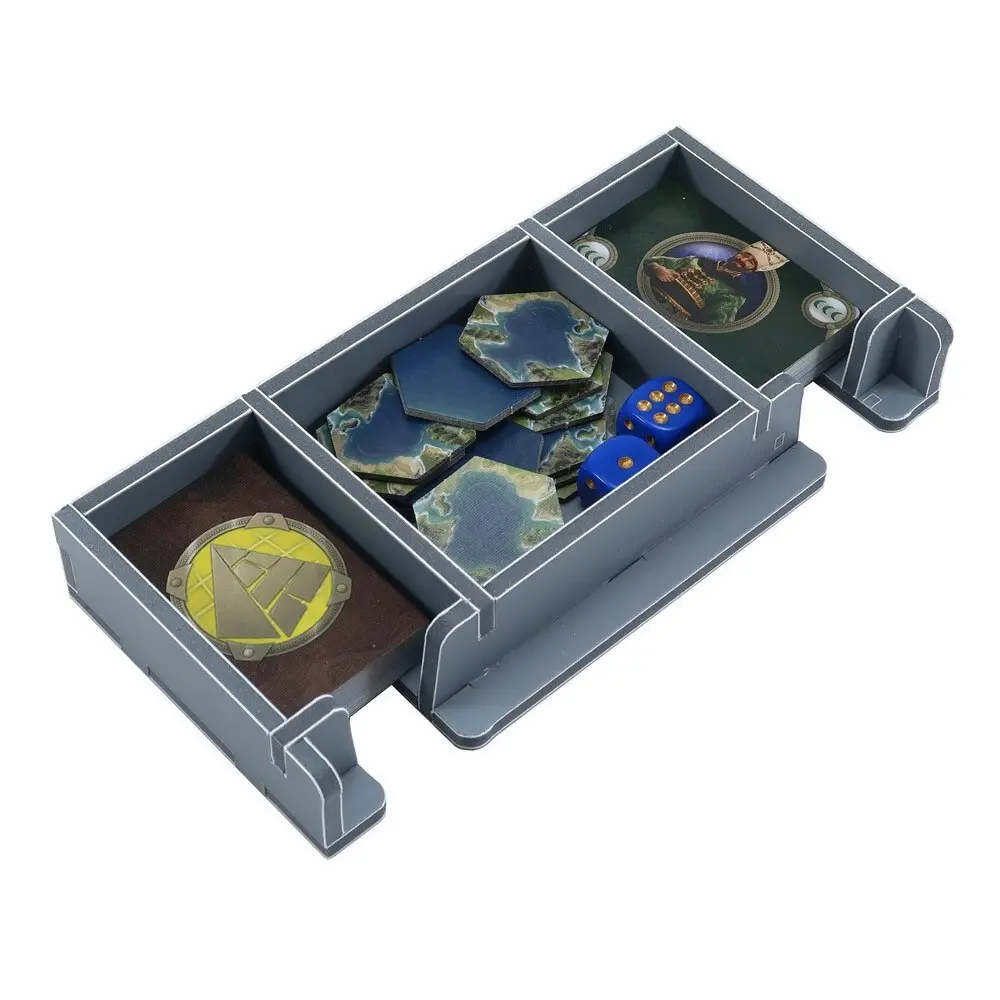 Folded Space Game Inserts Divider Tray Organiser For Civilization A New Dawn