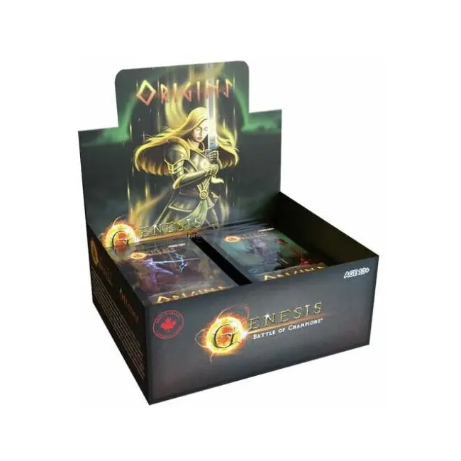 Genesis RPG Battle of Champions Origins Booster Display Box Tabletop Gaming 13y+