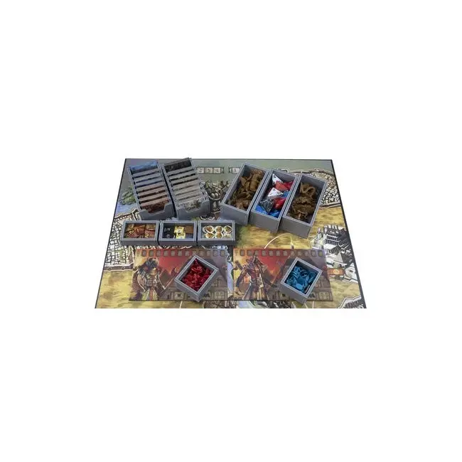 Folded Space Game Inserts Divider Tray Boardgame Organiser Box For Kemet