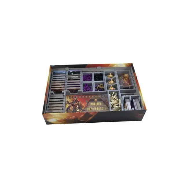 Folded Space Game Inserts Divider Tray Boardgame Organiser Box For Kemet