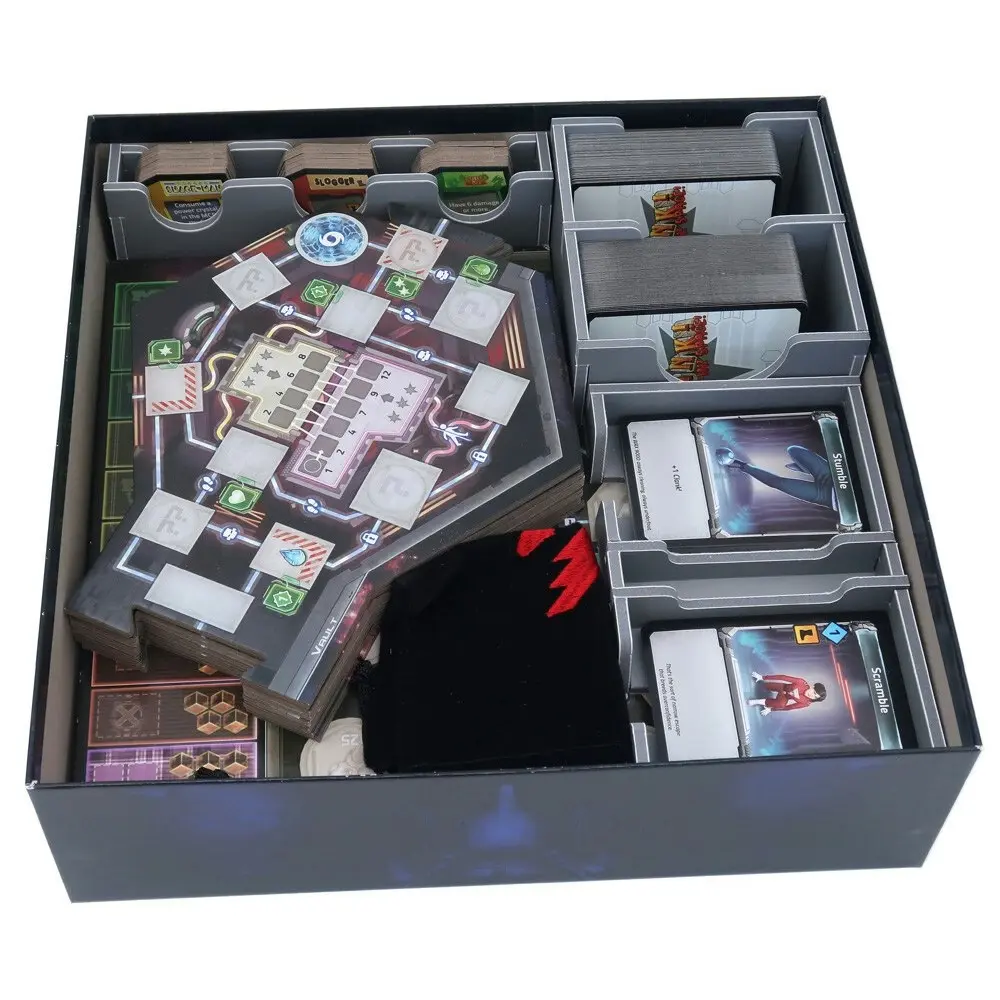 Folded Space Game Inserts Divider Tray For Clank! In Space Plus Expansions