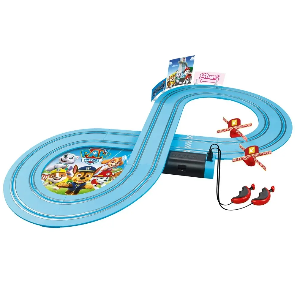 Carrera Paw Patrol Adventure Bay Legends 2.4m Track Slot Car Kids Toy Set 3y+