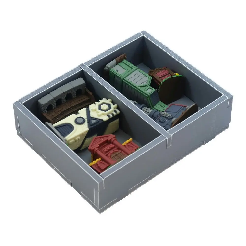 Folded Space Game Inserts Divider Tray Boardgame Organiser Box For Tapestry