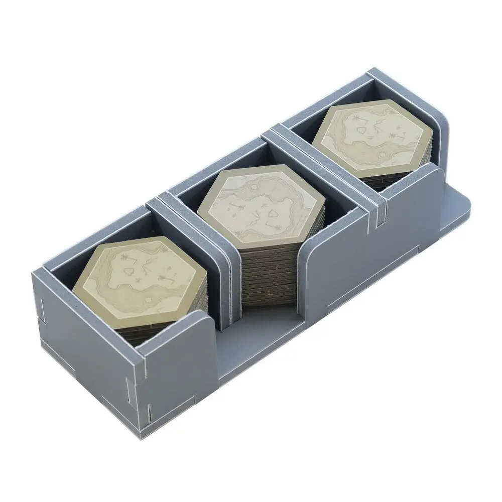 Folded Space Game Inserts Divider Tray Boardgame Organiser Box For Tapestry