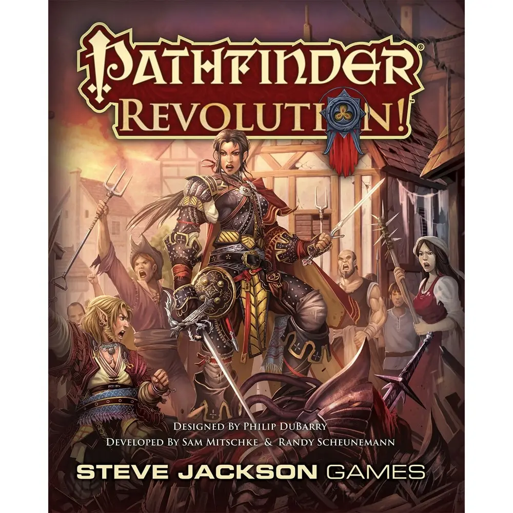 Steve Jackson Games Pathfinder Revolution Strategy Adventure Board Game 14y+