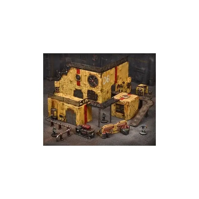 Mantic Games Terraincrate Industrial Zone Sci-Fi Battlefield TTRPG Accessory Set