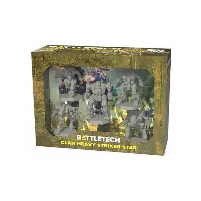 Catalyst Game Labs BattleTech Clan Heavy Star Tabletop Miniature Kids Figure Toy