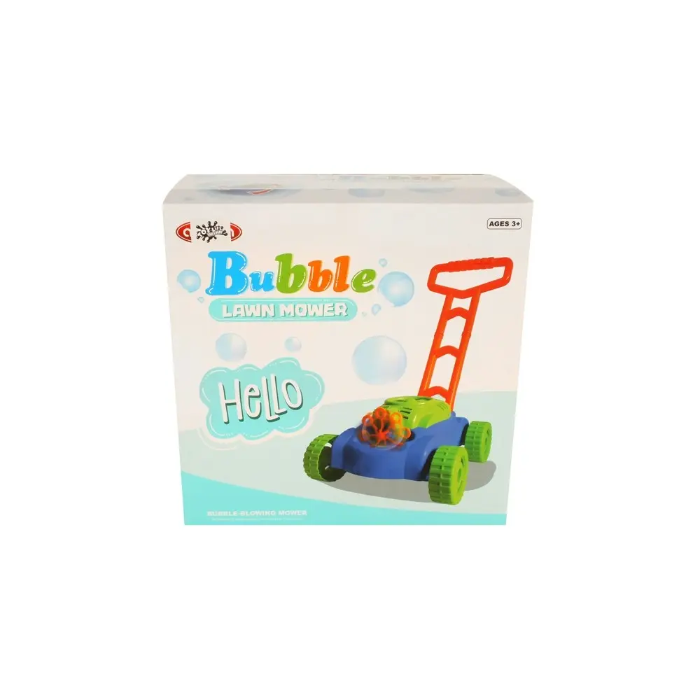 Toylife Deluxe Bubble Lawn Mower w/ Bubble Liquid Kids Outdoor Toy Assorted 3y+