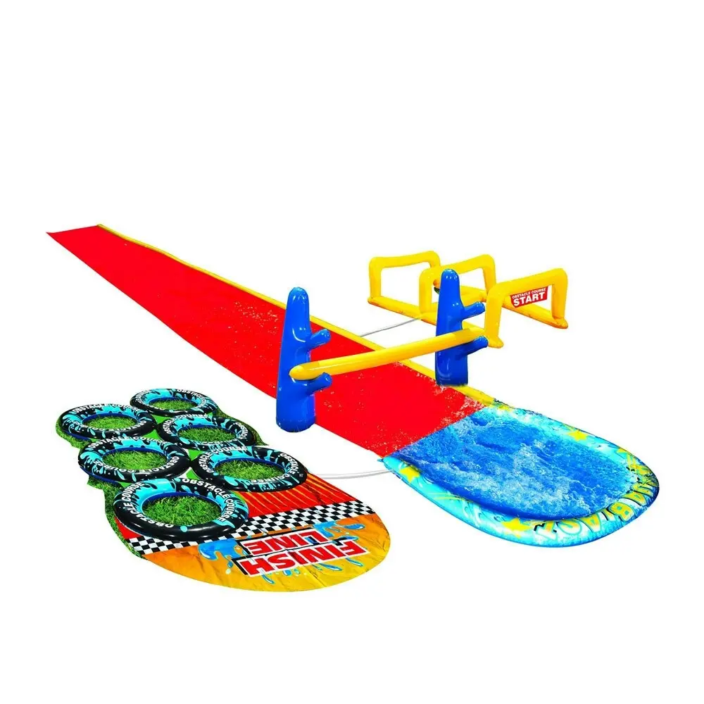 Go Play! Aqua Blast Obstacle Course Kids/Childrens Outdoor Activity Toy 5Y+