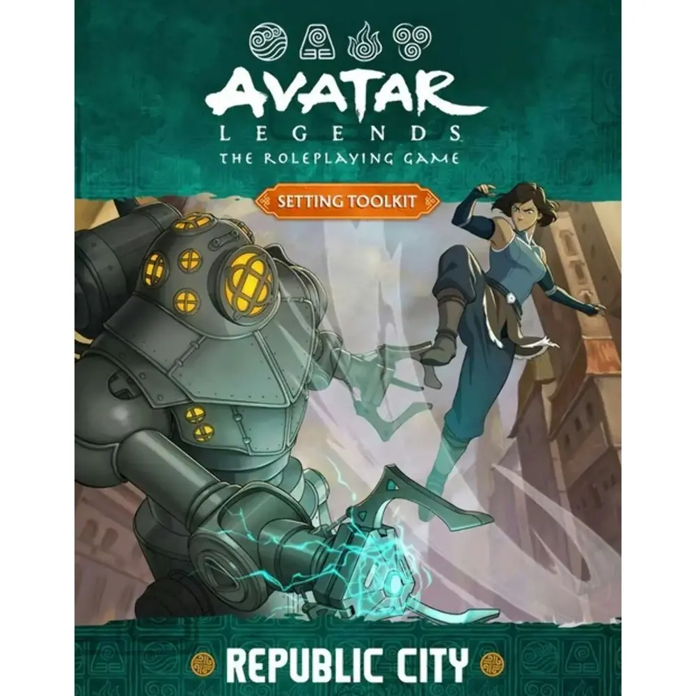 Magpie Games Avatar Legends The Roleplaying Game Republic City Rule/Guide Book