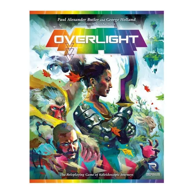 Renegade Games Overlight RPG Core Book Hardcover Book Tabletop Gaming 333-Pages