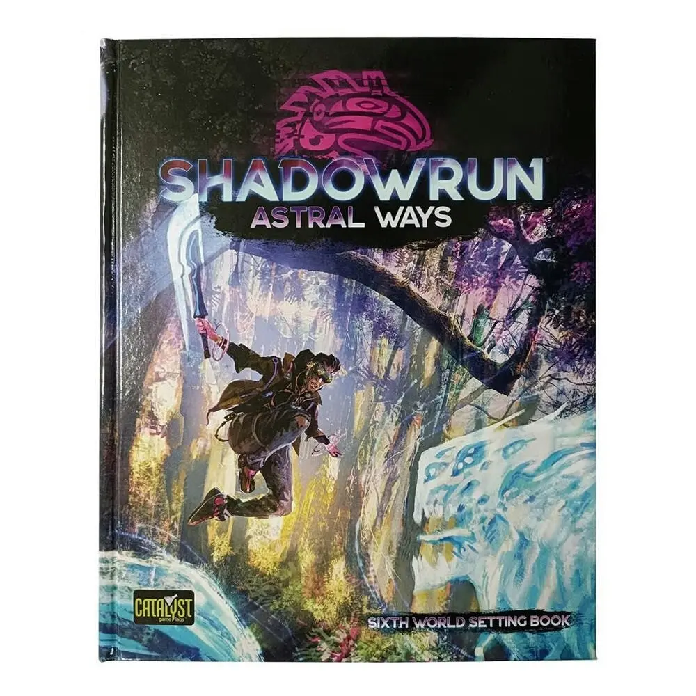 Catalyst Game Labs Shadowrun Astral Ways Hardcover Roleplaying Game Guide Book