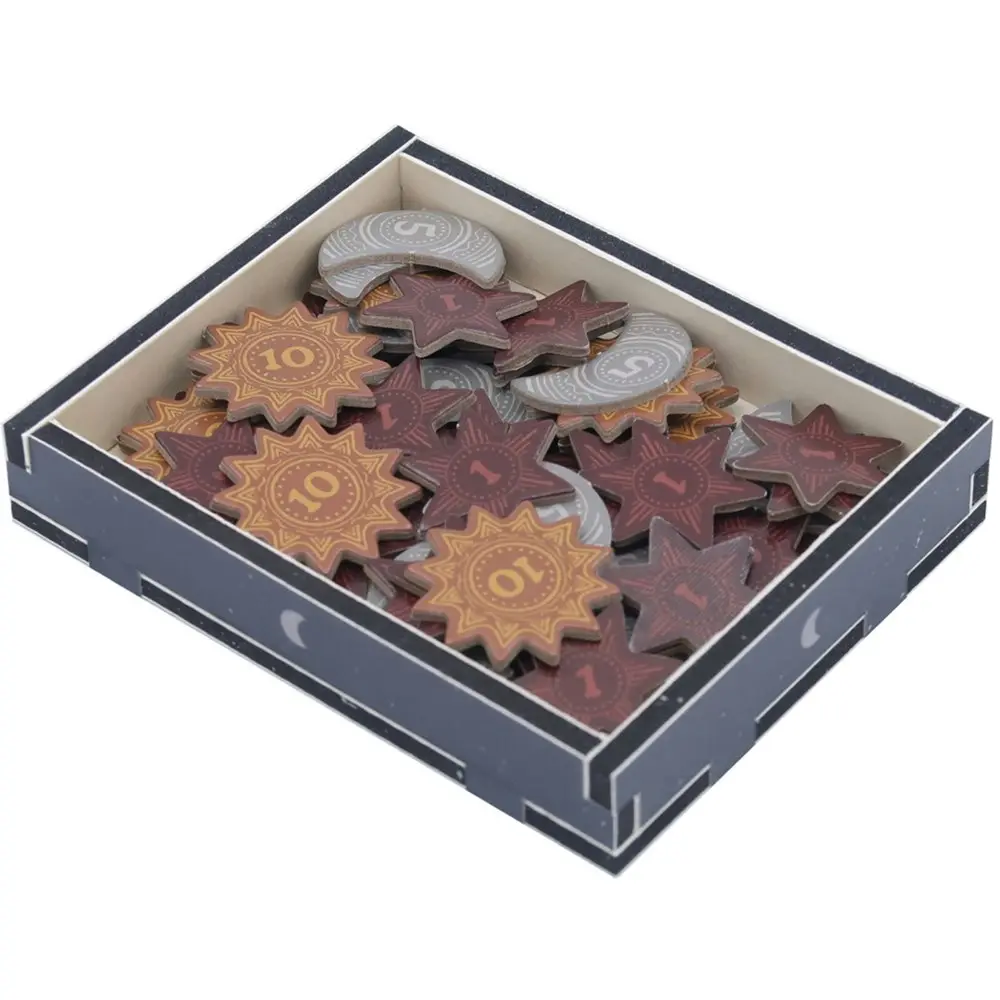 Folded Space Game Inserts Divider Tray Boardgame Organiser Box For Septima