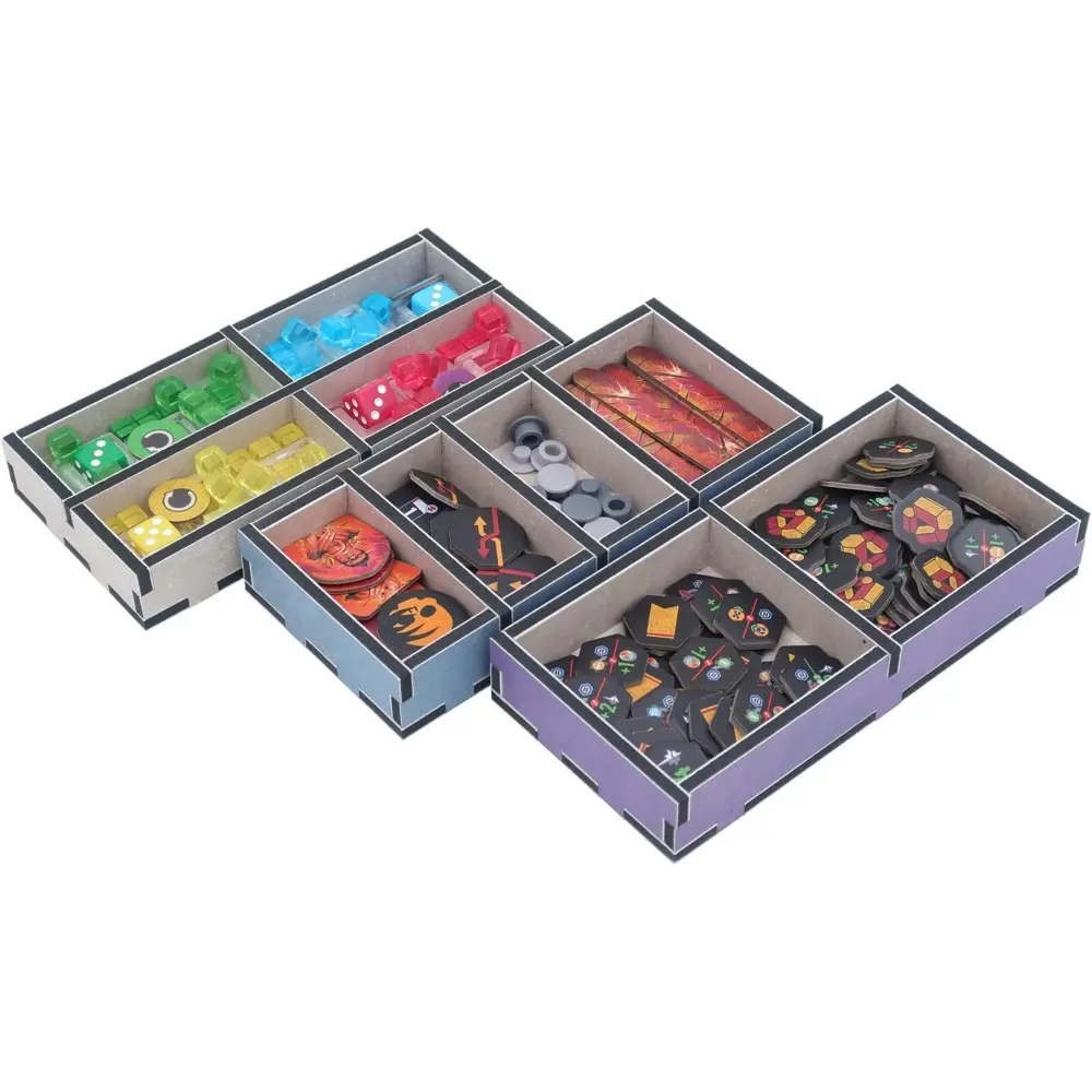 Folded Space Game Inserts Divider Tray Boardgame Organiser Box For Voidfall