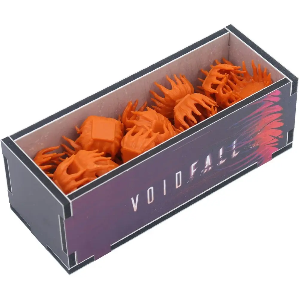 Folded Space Game Inserts Divider Tray Boardgame Organiser Box For Voidfall