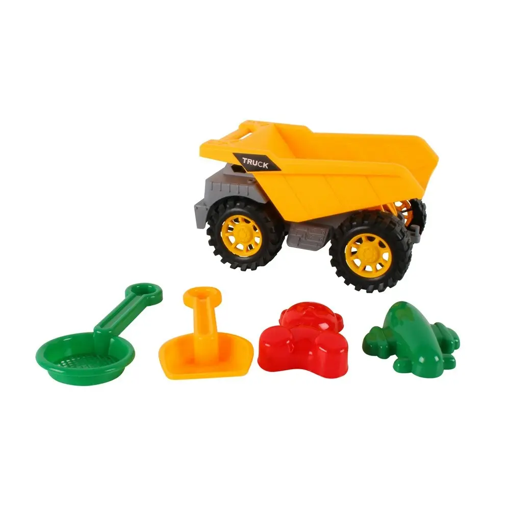 4x 5pcRazoo Beach Dump Truck Versatile Kids/Children Play Toy Set 16x10cm 18m+