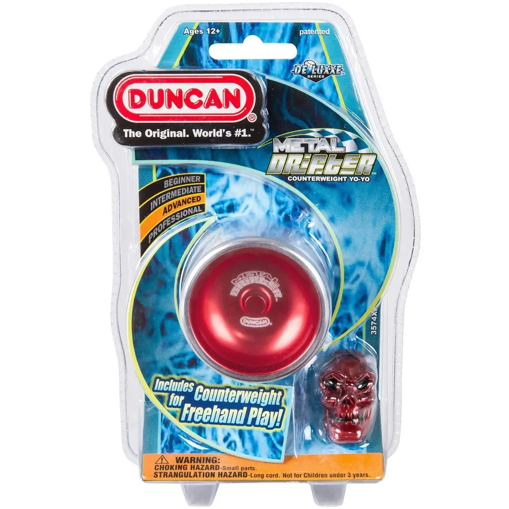 Duncan Yo Yo Advanced Metal Drifter w/ Counterweight Kids/Children Toy Assorted