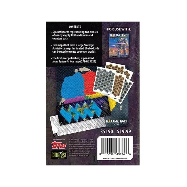 Catalyst Game Labs Battletech Counters Pack Battleforce Tabletop Kids/Adult Toy