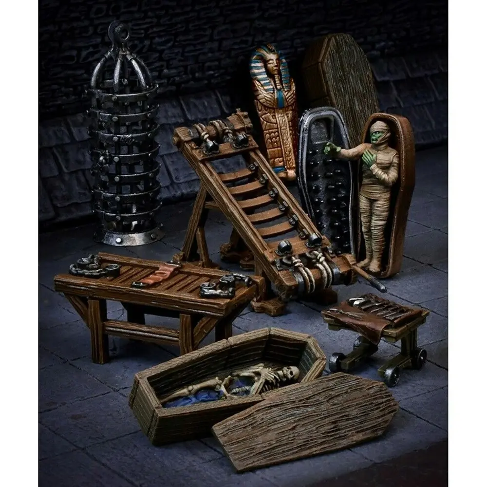 Mantic Games Terraincrate Torture Chamber Plastic Miniature Tabletop Figure Set