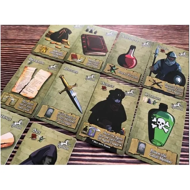 DPH Games Usurp the King Board/Card Strategy/Interactive Role Playing Game 13y+