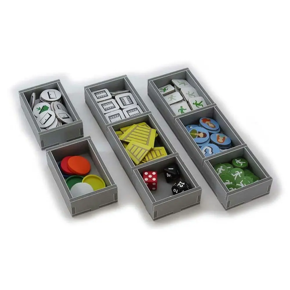 Folded Space Game Inserts Divider Tray Organiser For Flash Point Fire Rescue