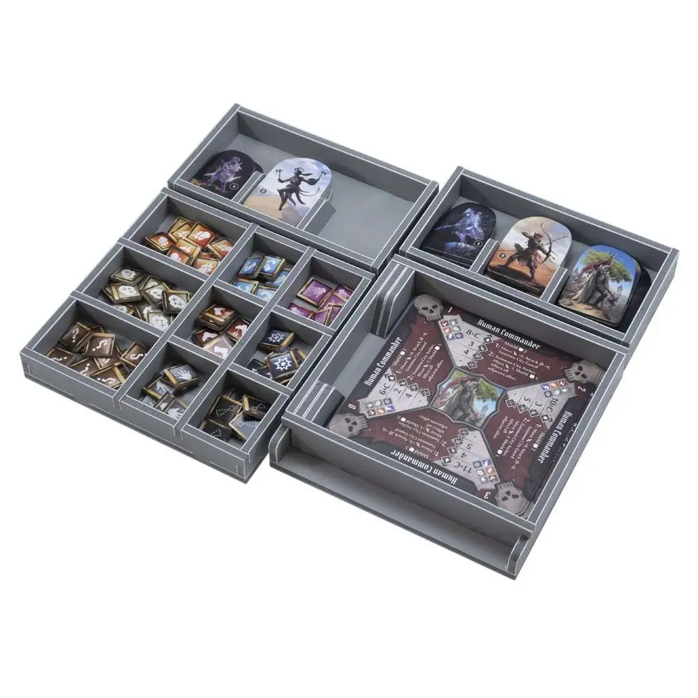 Folded Space Game Inserts Divider Tray Organiser Gloomhaven Forgotten Circles