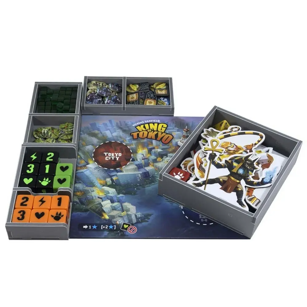 Folded Space Game Inserts Divider Tray King Of Tokyo And King Of New York