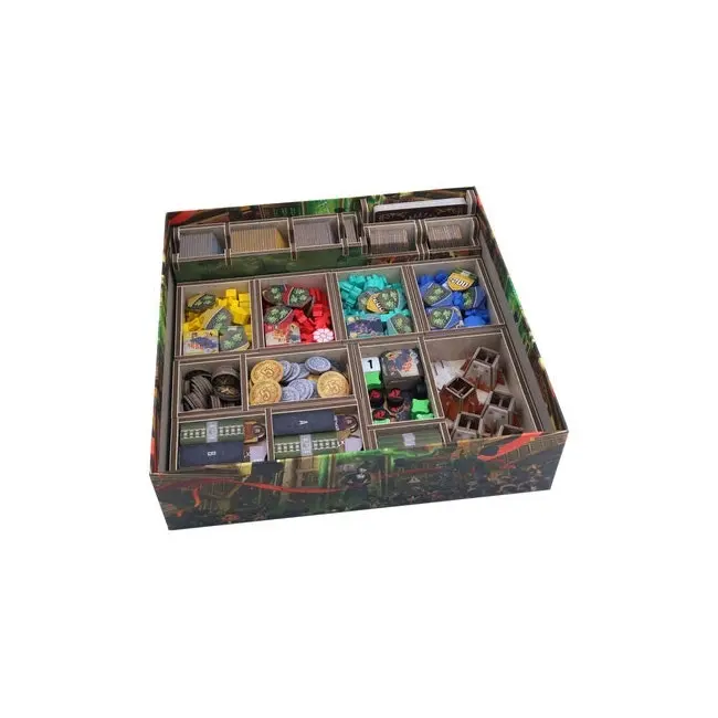 Folded Space Game Inserts Divider Tray Boardgame Organiser Box For Nucleum