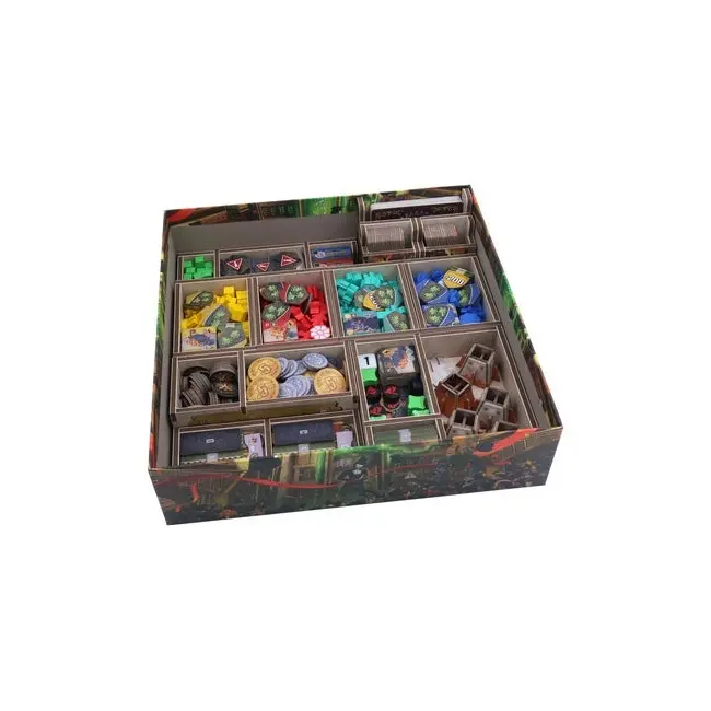 Folded Space Game Inserts Divider Tray Boardgame Organiser Box For Nucleum