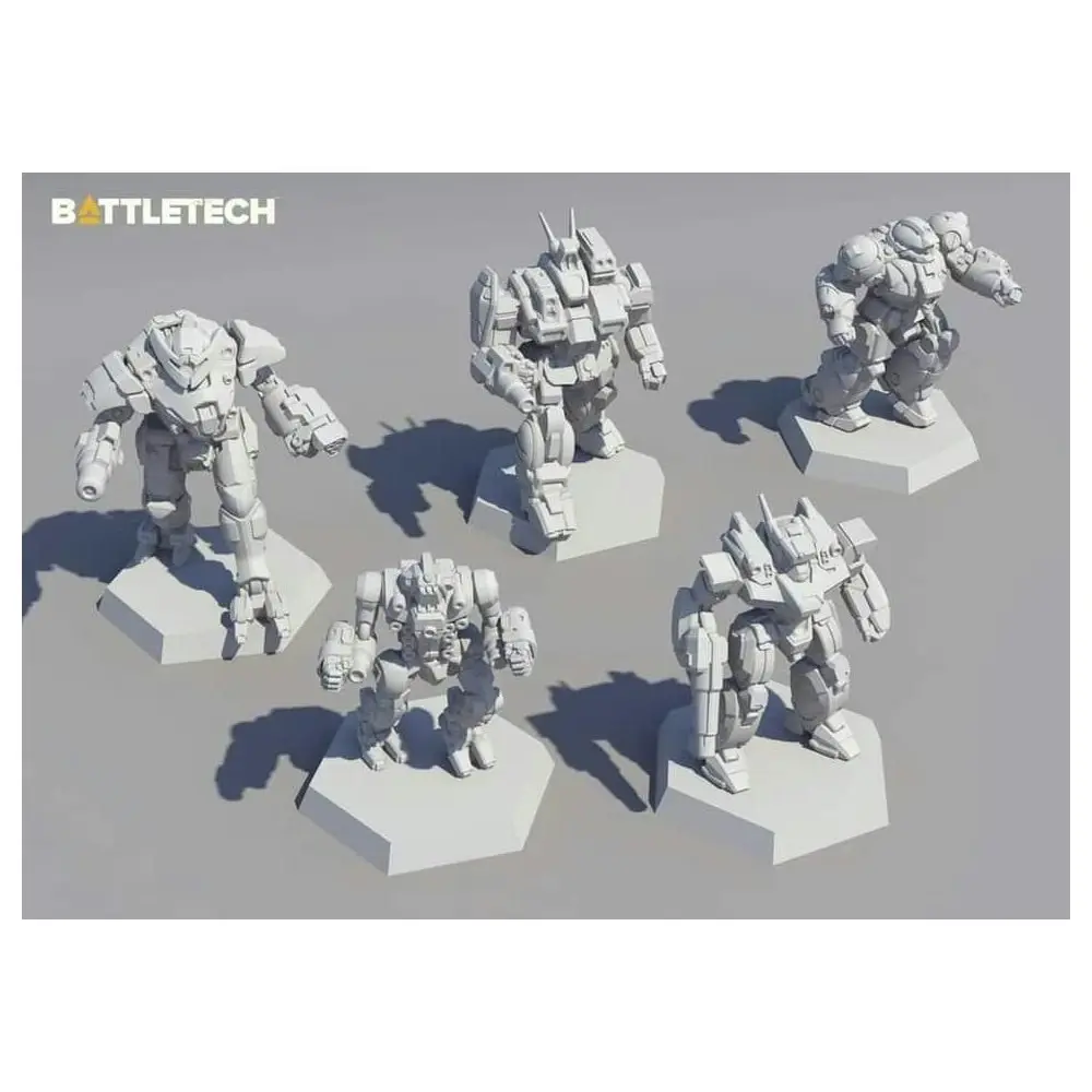 BattleTech Clan Striker Star Kids/Family Interactive Tabletop Miniature Toy 15y+