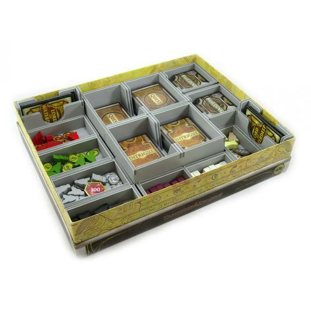 Folded Space Game Inserts Divider Tray Boardgame Organiser Lords Of Waterdeep