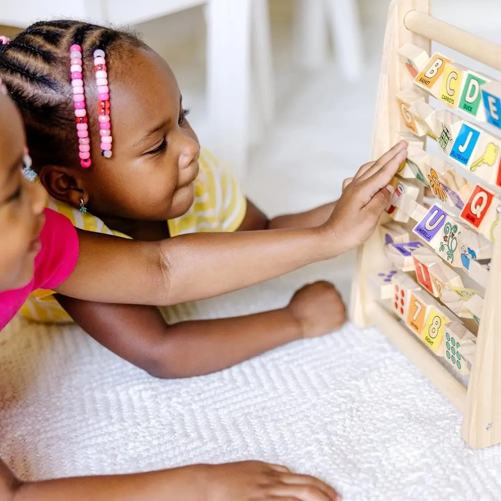 Melissa & Doug ABC-123 Abacus Kids/Childrens Interactive Pretend Play Toy 2+