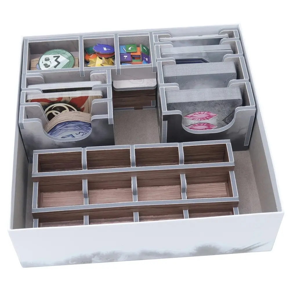 Folded Space Game Inserts Divider Tray Boardgame Organiser For Nidavellir