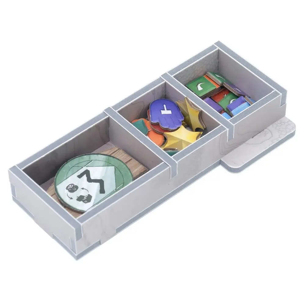 Folded Space Game Inserts Divider Tray Boardgame Organiser For Nidavellir