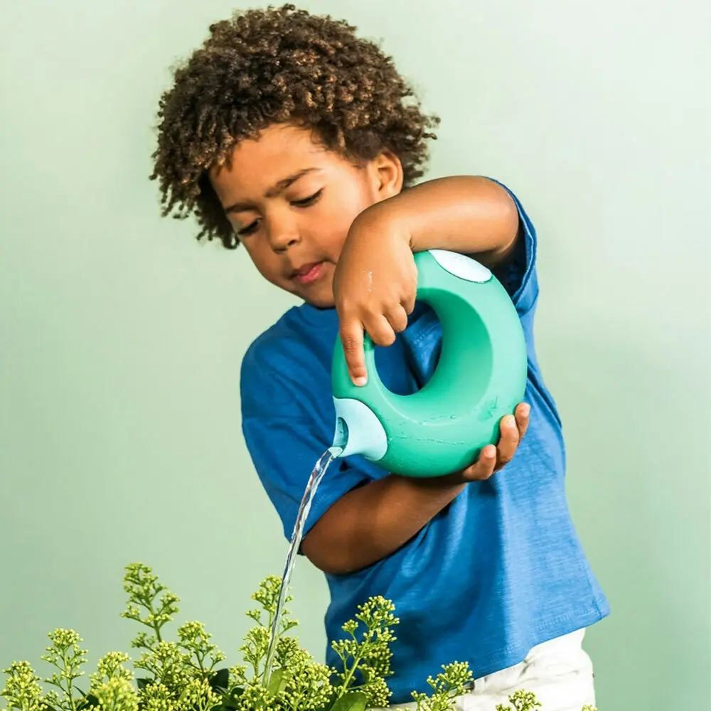 Quut Cana Kids/Childrens Plastic Watering Can Toy Small - Garden Green 0m+