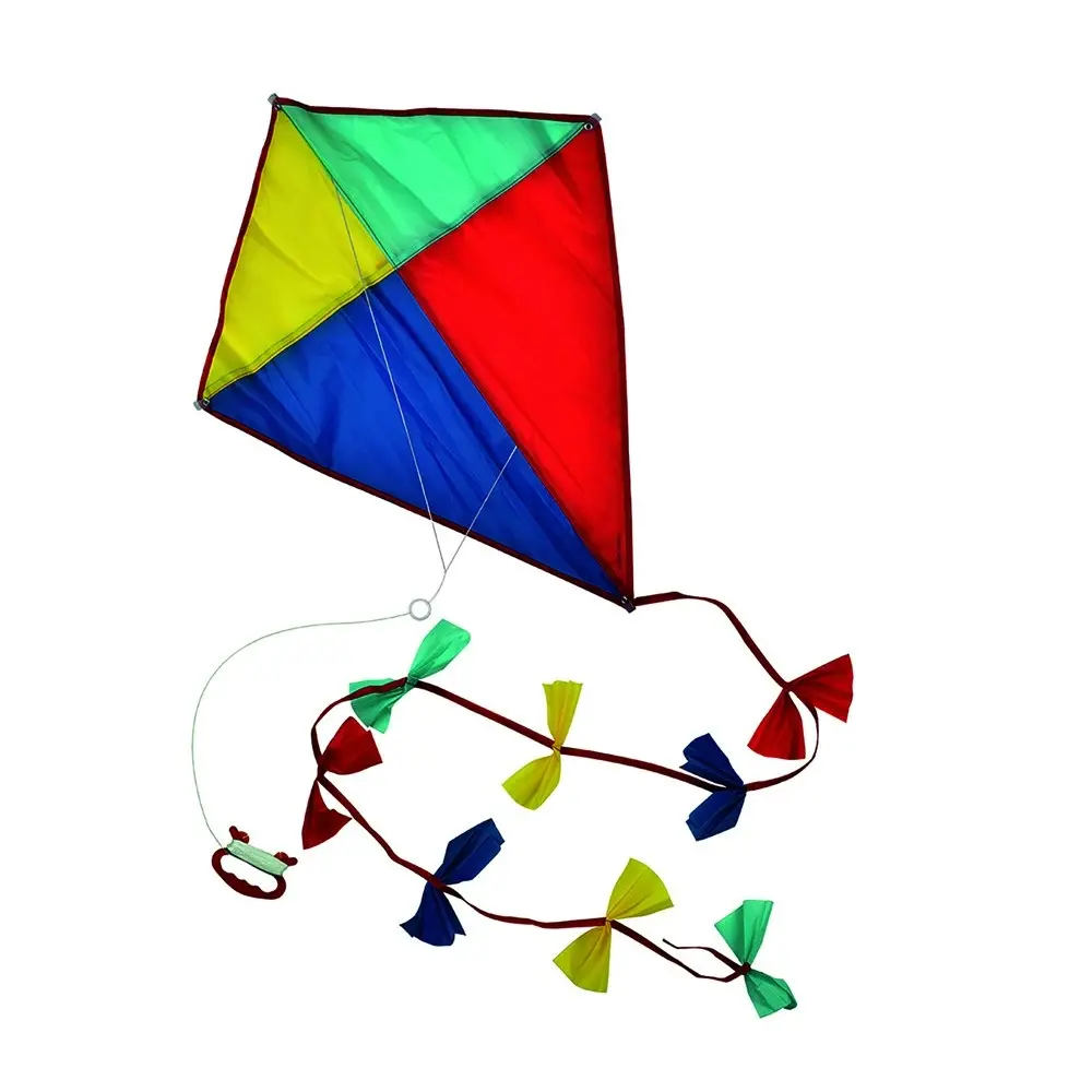 2x Legami Diamond Kite w/Tail Kids/Children Outdoor Sports Fun Play Toy 30m Cord