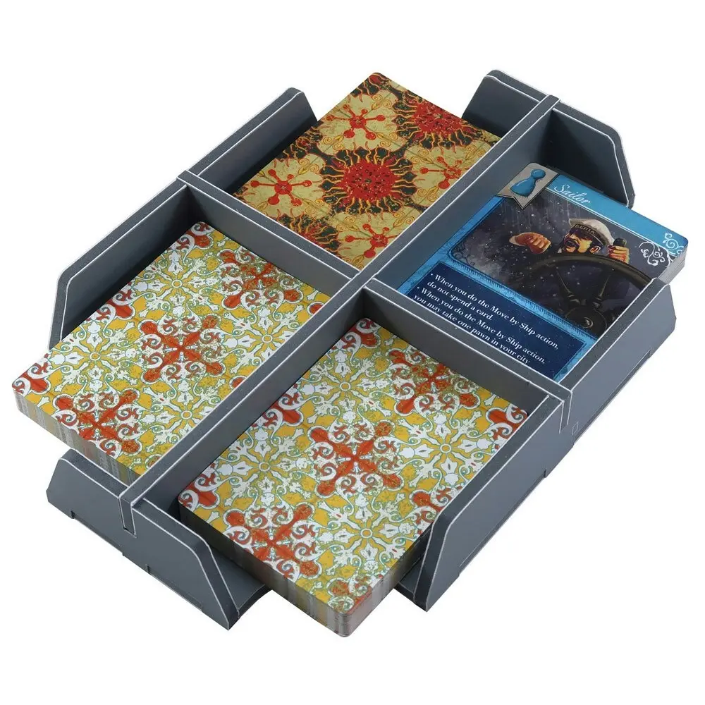 Folded Space Game Inserts Divider Tray Boardgame Organiser For Pandemic Games