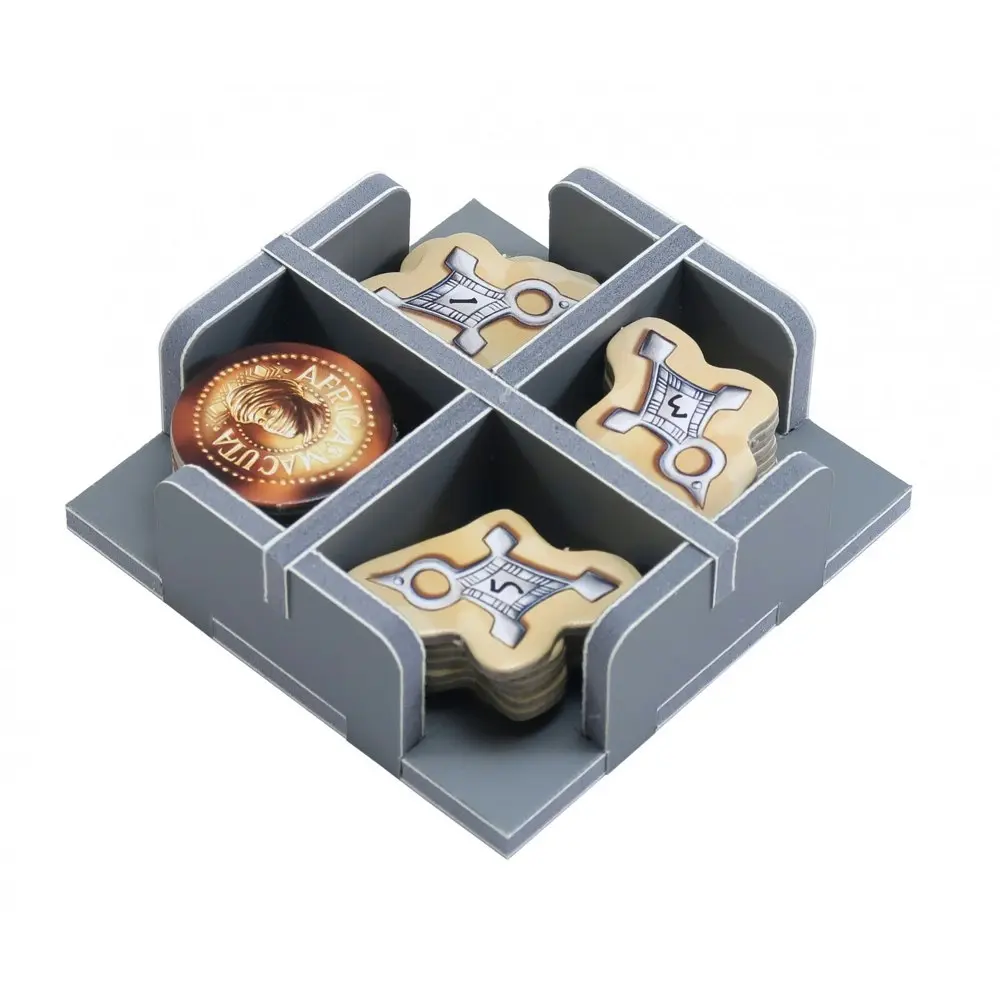 Folded Space Game Inserts Divider Tray Boardgame Organiser Box For Targi