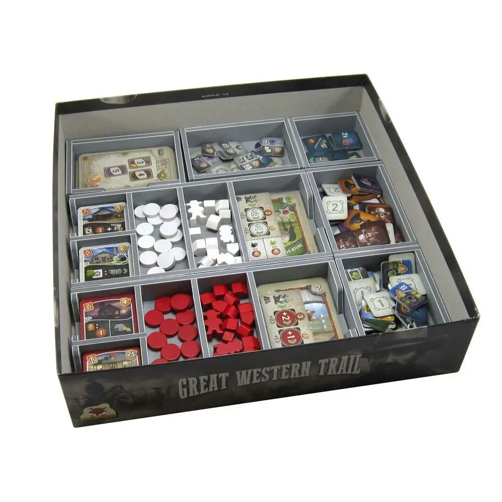 Folded Space Game Inserts Divider Tray For Great Western Trail 2nd Edition