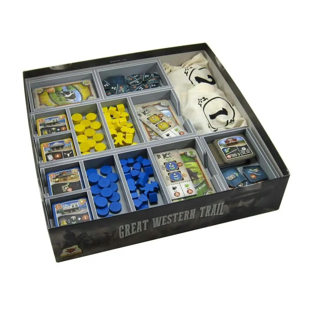 Folded Space Game Inserts Divider Tray For Great Western Trail 2nd Edition