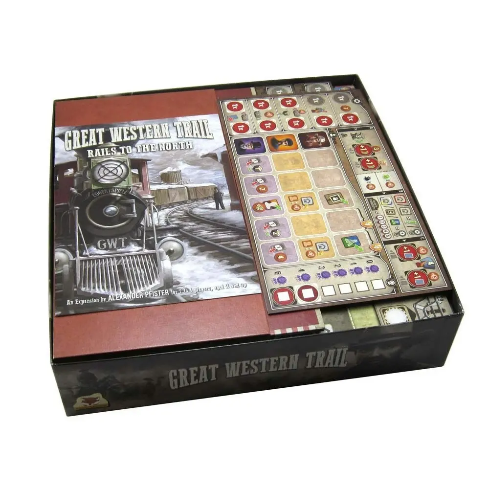 Folded Space Game Inserts Divider Tray For Great Western Trail 2nd Edition