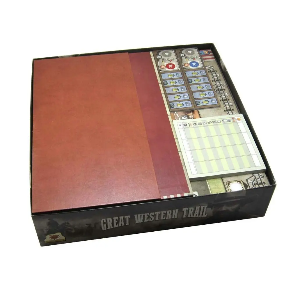 Folded Space Game Inserts Divider Tray For Great Western Trail 2nd Edition