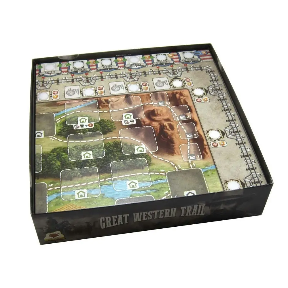 Folded Space Game Inserts Divider Tray For Great Western Trail 2nd Edition