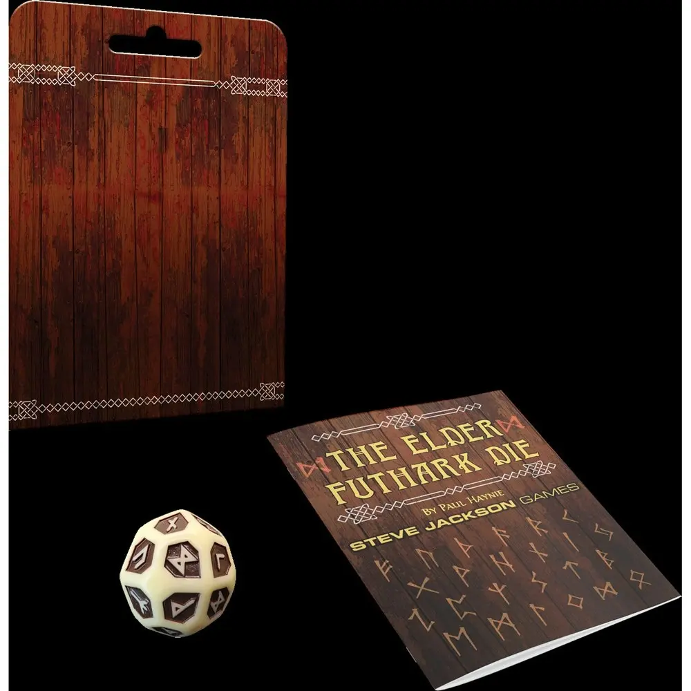 Steve Jackson Games The Elder Futhark Die Game w/ 20-Pages Book & Dice 14y+